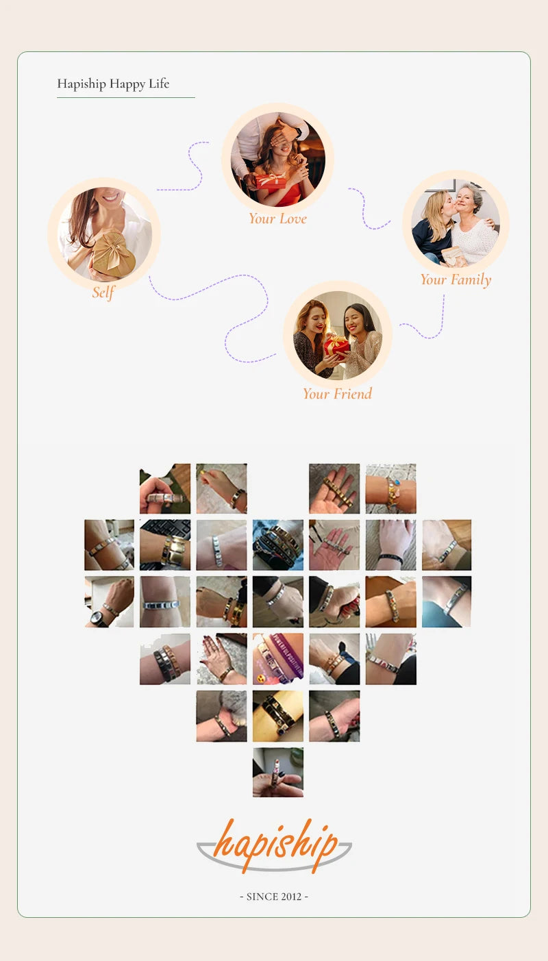 Hapiship 2024, regalo para mujer, libro de café fresco, abalorios italianos, cuentas de eslabones aptas para pulsera de acero inoxidable de 9mm, joyería DJ1349-A